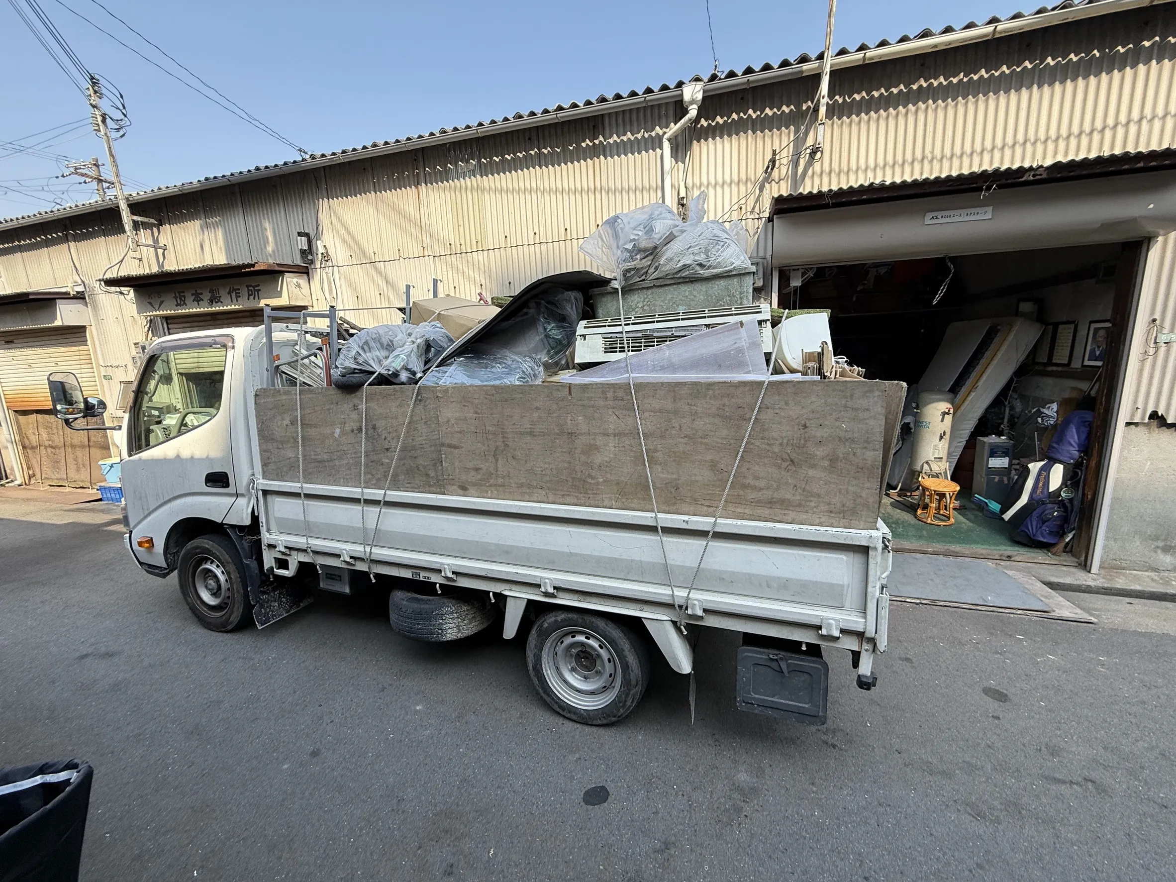 引っ越しゴミ回収